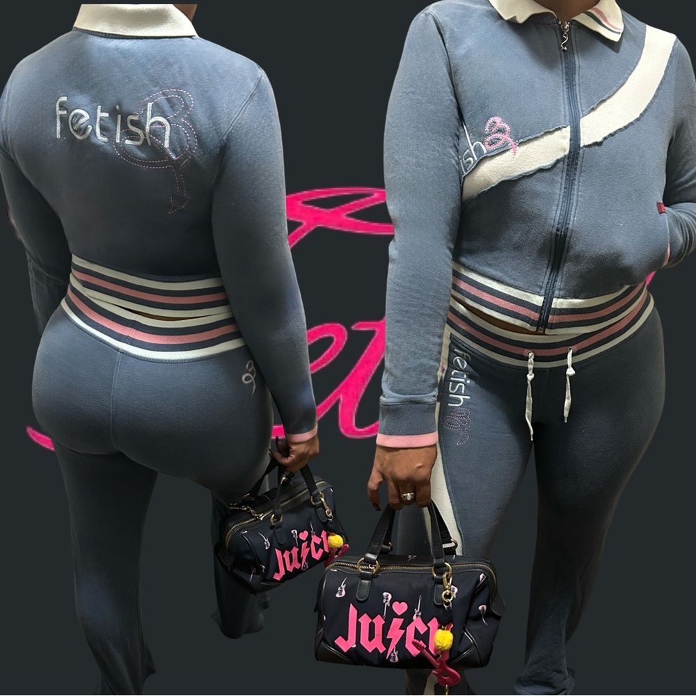 💗Vtg Fetish by Eve Tracksuit